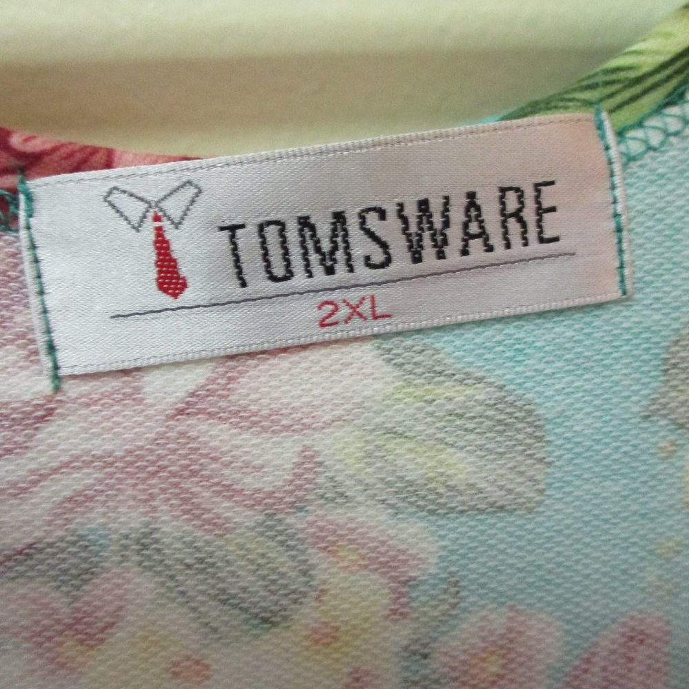 Floral Skater Dress 2X - Picture 2 of 4